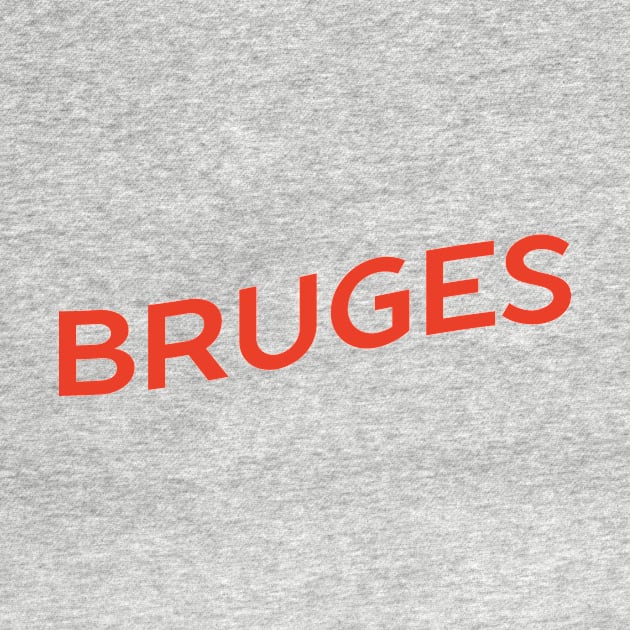 Bruges City Typography by calebfaires